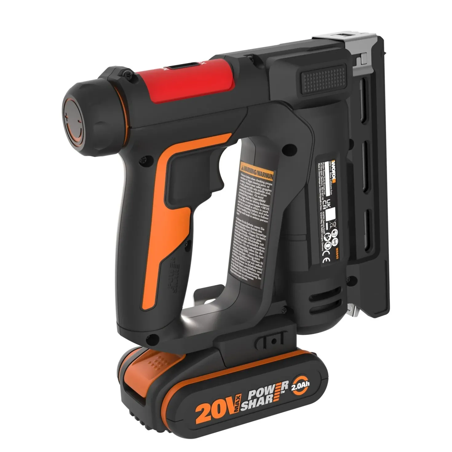Graffatrice a batteria Worx WX843.9 20V - solo corpo macchina