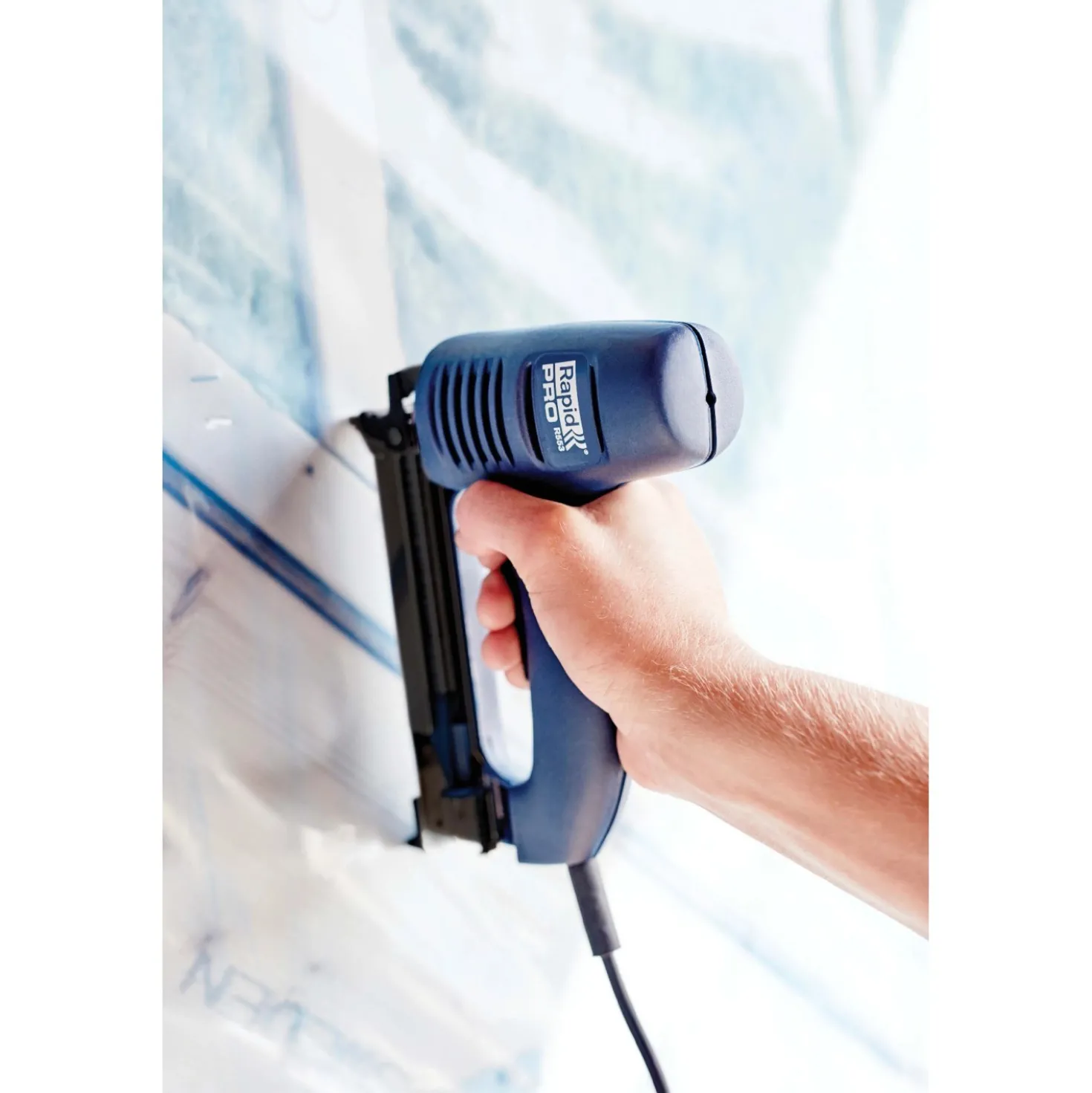 Graffe a filo fine Rapid No. 53 zincate da 6 mm