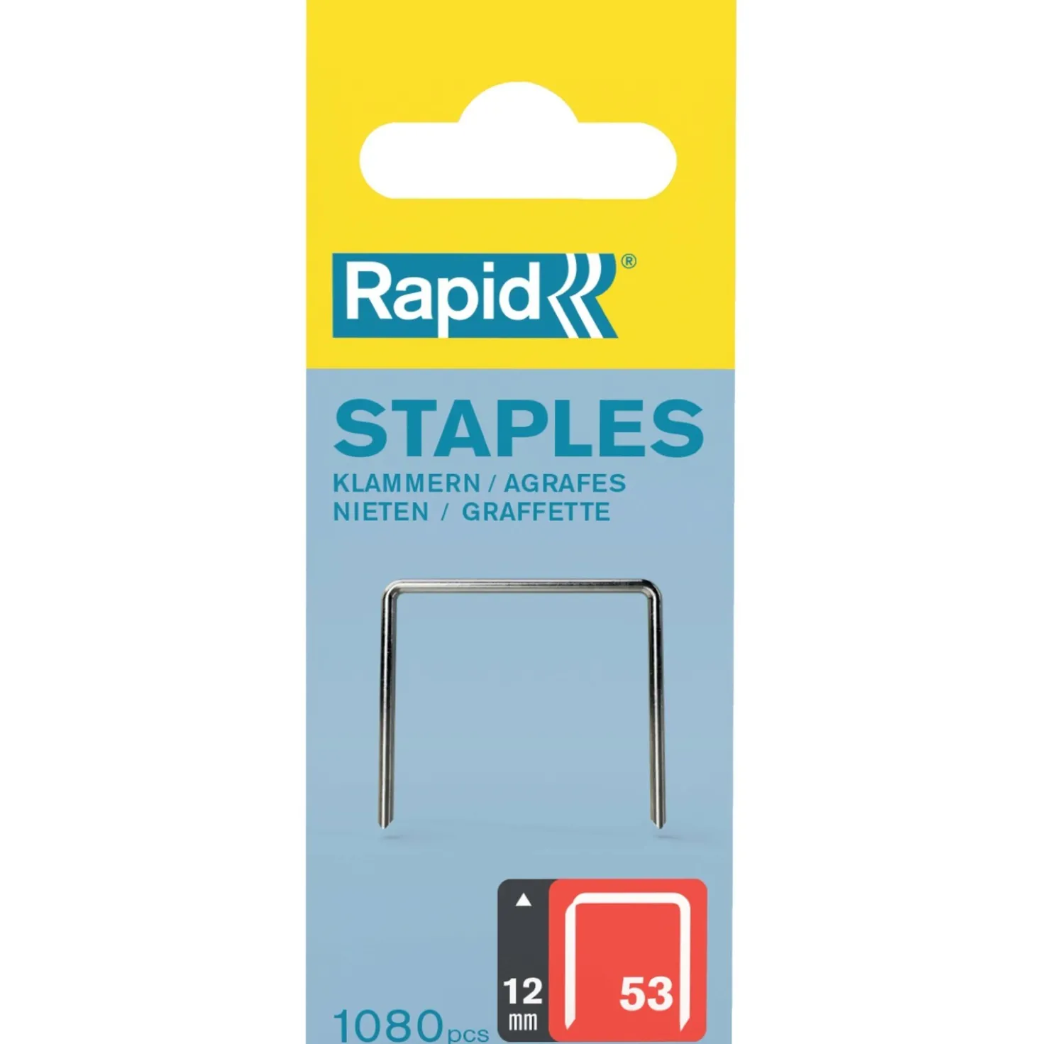Graffe Rapid a filo fine No. 53 da 12 mm