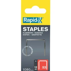Graffe Rapid a filo fine INOX No. 53 da 12 mm