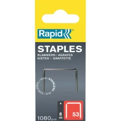 Graffe Rapid a filo fine INOX No. 53 da 8 mm