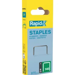 Graffe Rapid a filo piatto No. 140 da 6 mm