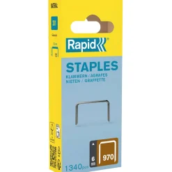 Graffe Rapid a filo piatto No. 970 da 6 mm