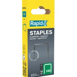 Graffe Rapid a filo piatto INOX No. 140 da 10 mm