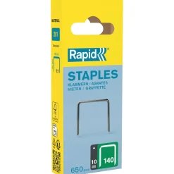 Graffe Rapid a filo piatto No. 140 da 10 mm