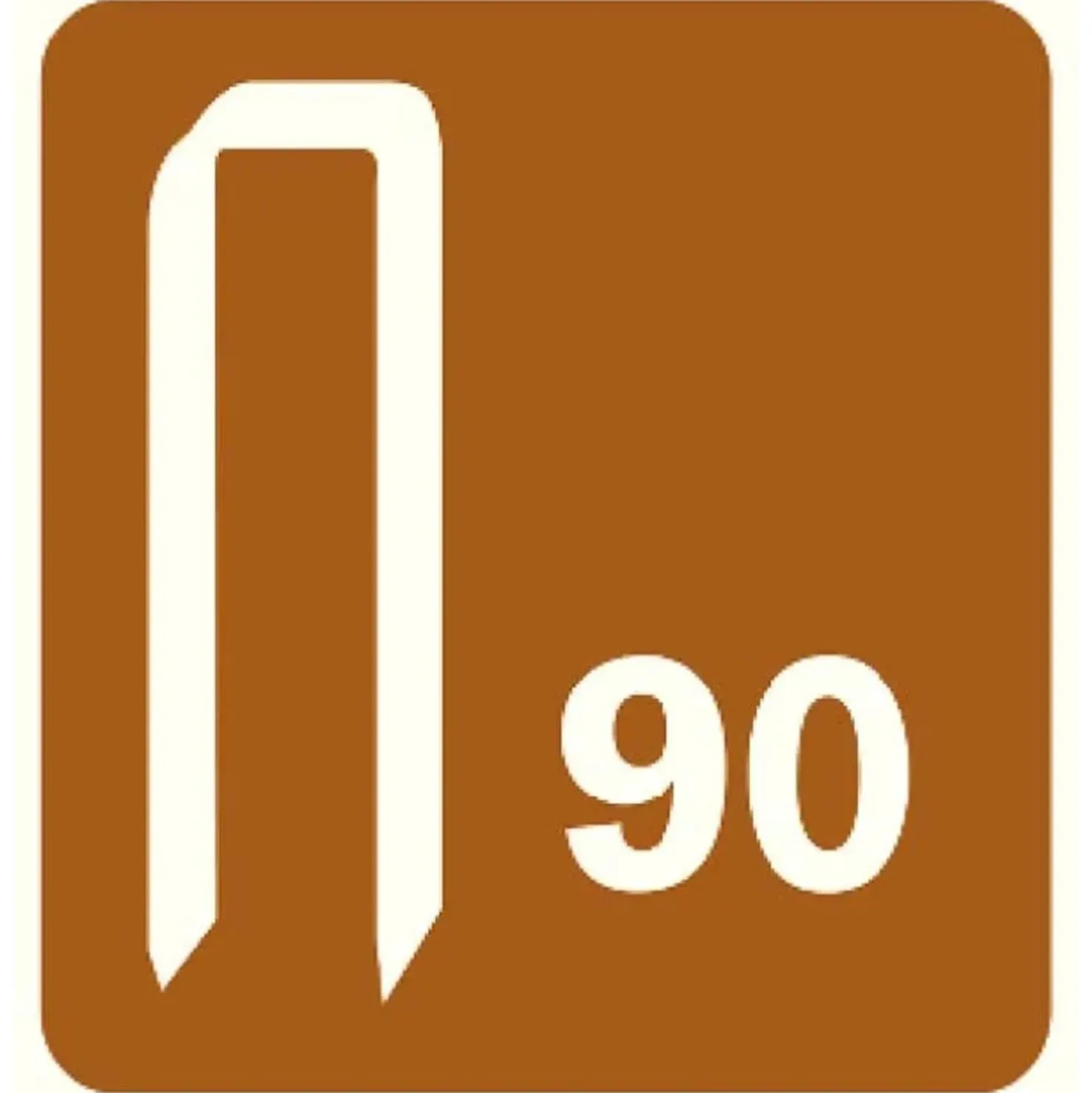 Graffe Rapid No. 90 a corona stretta da 25 mm