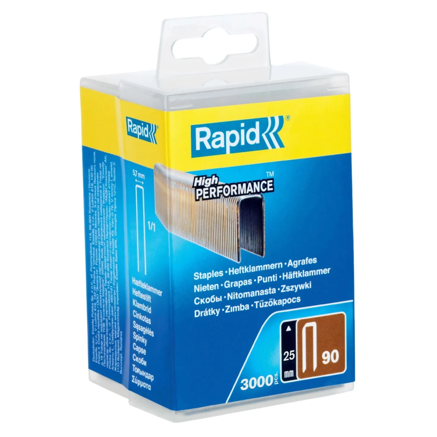 Graffe Rapid No. 90 a corona stretta da 25 mm