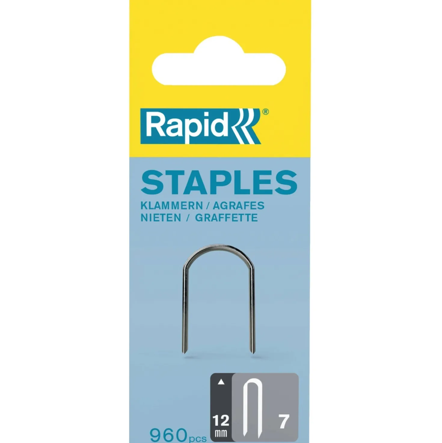 Graffe Rapid per cavi No. 7 da 12 mm