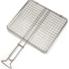 Graticola doppia cromata SANDRIGARDEN senza piedi 35x40 cm