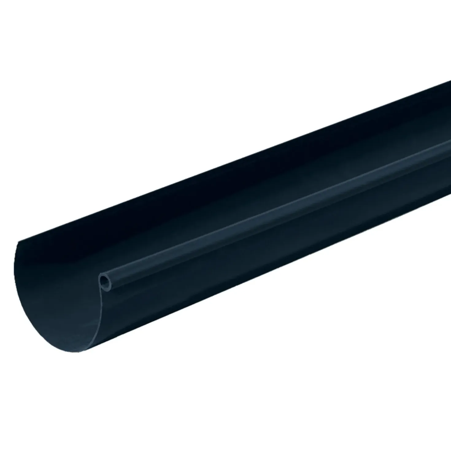 Grondaia in PVC First Plast antracite Ø 125 mm