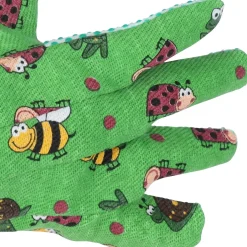 Guanti da lavoro da giardino per bambini LUX-TOOLS Coccinella tg 5