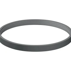 Guarnizione silicone d.100 colore nero per inox resiste fino a 200°
