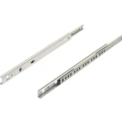 Guida a sfera ad estrazione semplice per cassetti scanalati 17 mm 500 mm