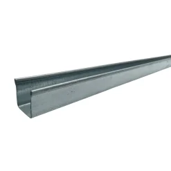 Guida per tapparelle in alluminio 1700x17x28 mm argento 2 pz