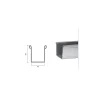 Guida per tapparelle in ferro 2200x22x19 mm 2 pezzi