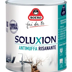 Idropittura antimuffa risanante Soluxion 0,75 lt Boero