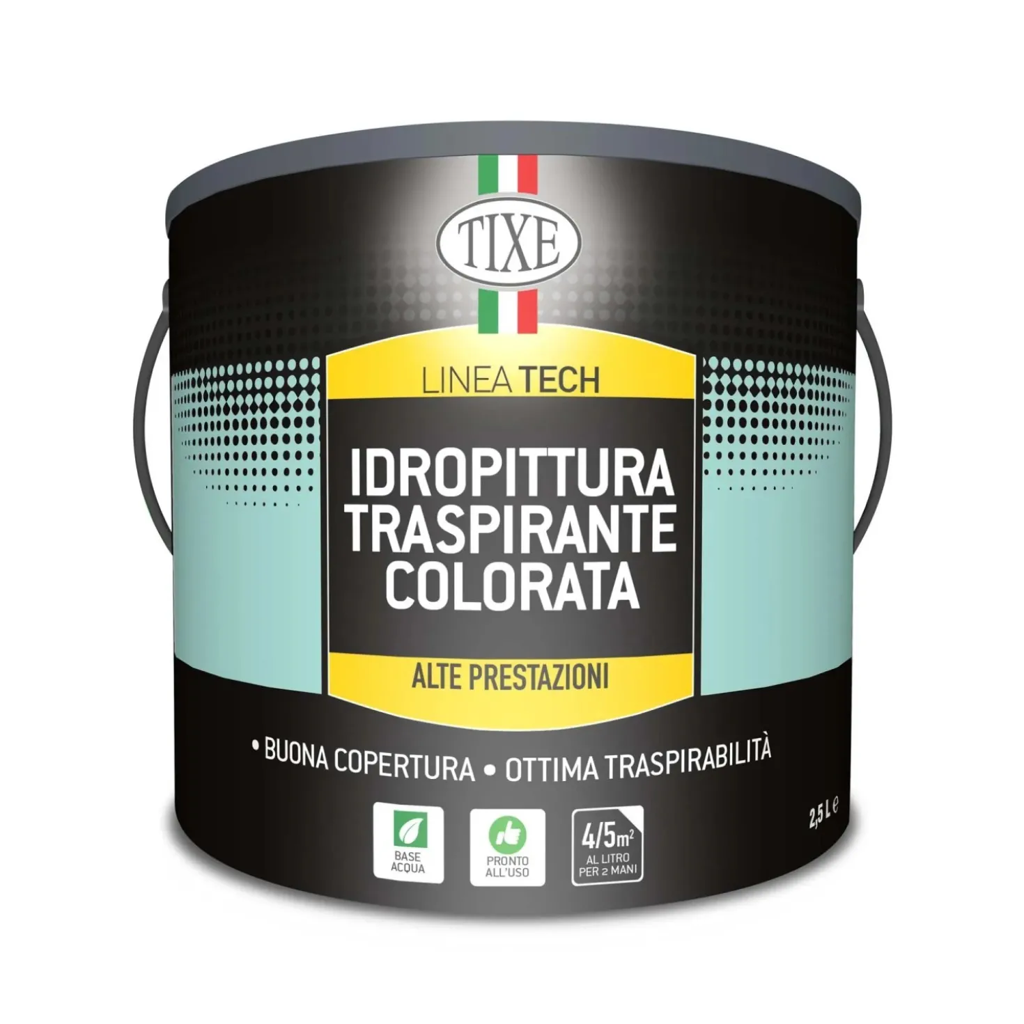 Idropittura colorata Verde chiaro 2,5 l
