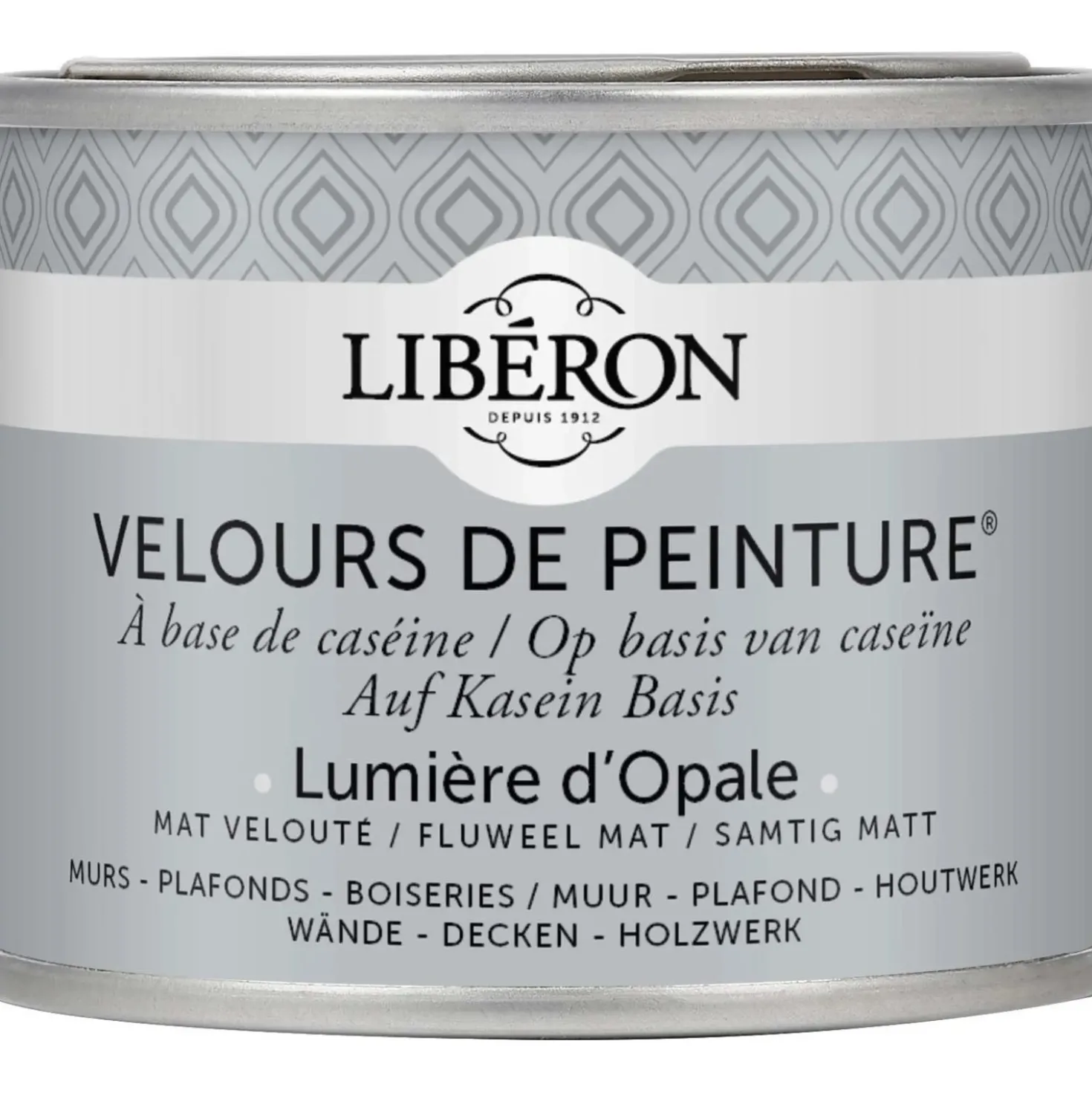 Idropittura lavabile Velours de Peinture Liberon Lumiere d`Opale 0,125 L