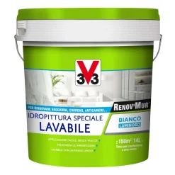 Idropittura Speciale lavabile RENOV'MUR bianco opaco 14 l