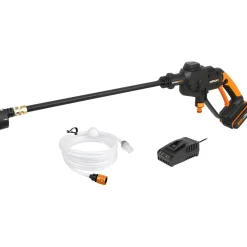 Idropulitrice a batteria Worx a media pressione Hydroshot WG620E set 20 V