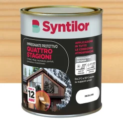 Impregnante legno 4 stagioni incolore 0,75 l