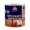 Impregnante per legno a solvente Boero noce scuro 0,5 l