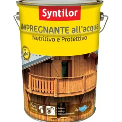 Impregnante per legno ad acqua Syntilor teak 5 l