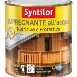 Impregnante per legno ad acqua effetto teck 0,5 l