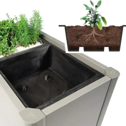 Inserto in plastica per fioriera Belvedere Biohort 1 pz