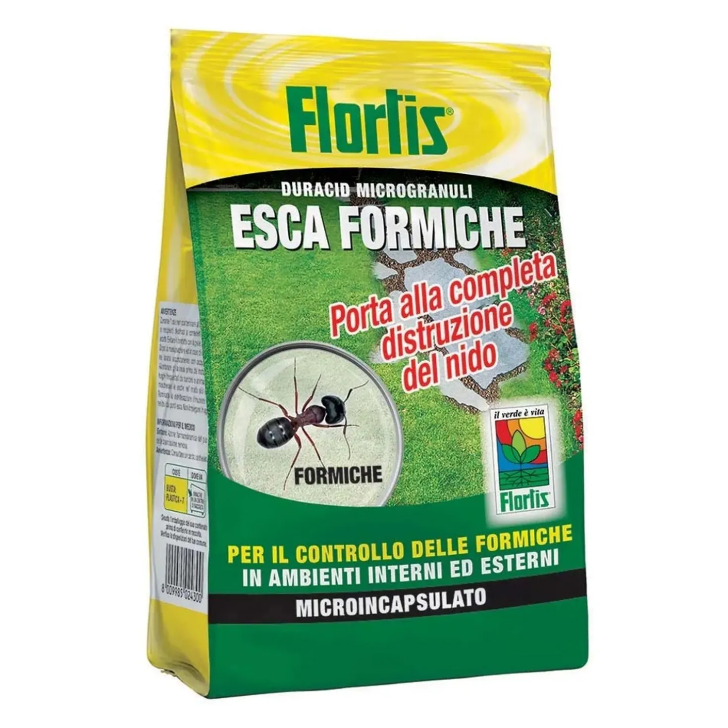 Insetticida esca formiche in granuli Flortis 1 kg