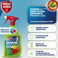 Insetticida Sistemico Protect Garden Sanium AL PFnPO 500 ml