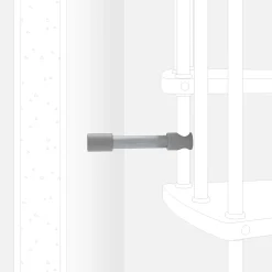 Irrigidimento colonna-parete scala Zenon acciaio