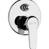 Jacuzzi rubinetteria miscelatore doccia incasso con deviatore Forty cromo