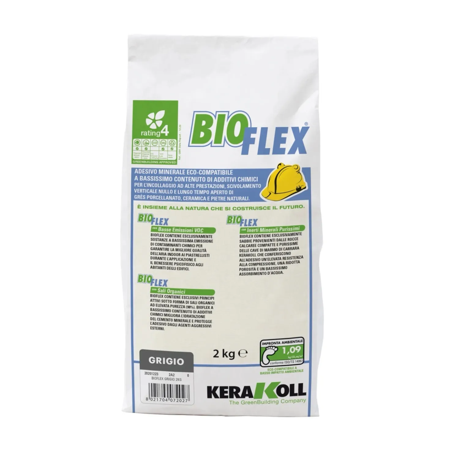 Kerakoll Bioflex grigio 2 Kg