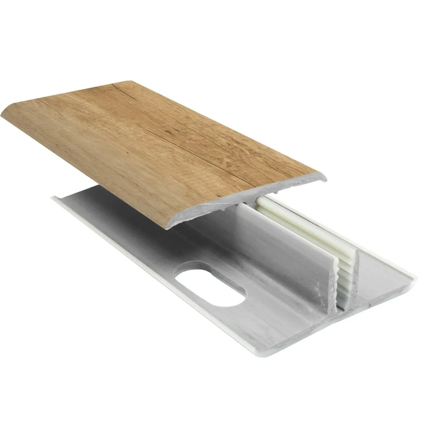 Kit 4 profili di giunzione 411 teak chiaro 300 cm