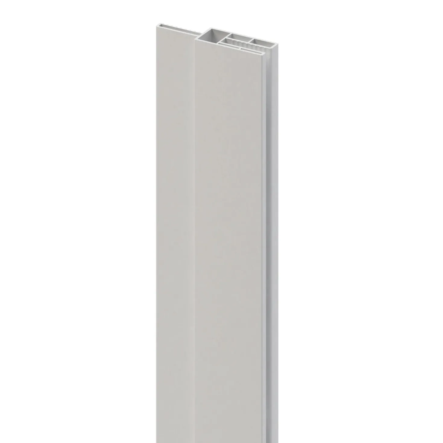 Kit compensazione telaio porta in PVC bianco pastello