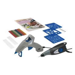 Kit con incisore e pistola incollatrice DREMEL® 930 Decorazioni in casa (G290)