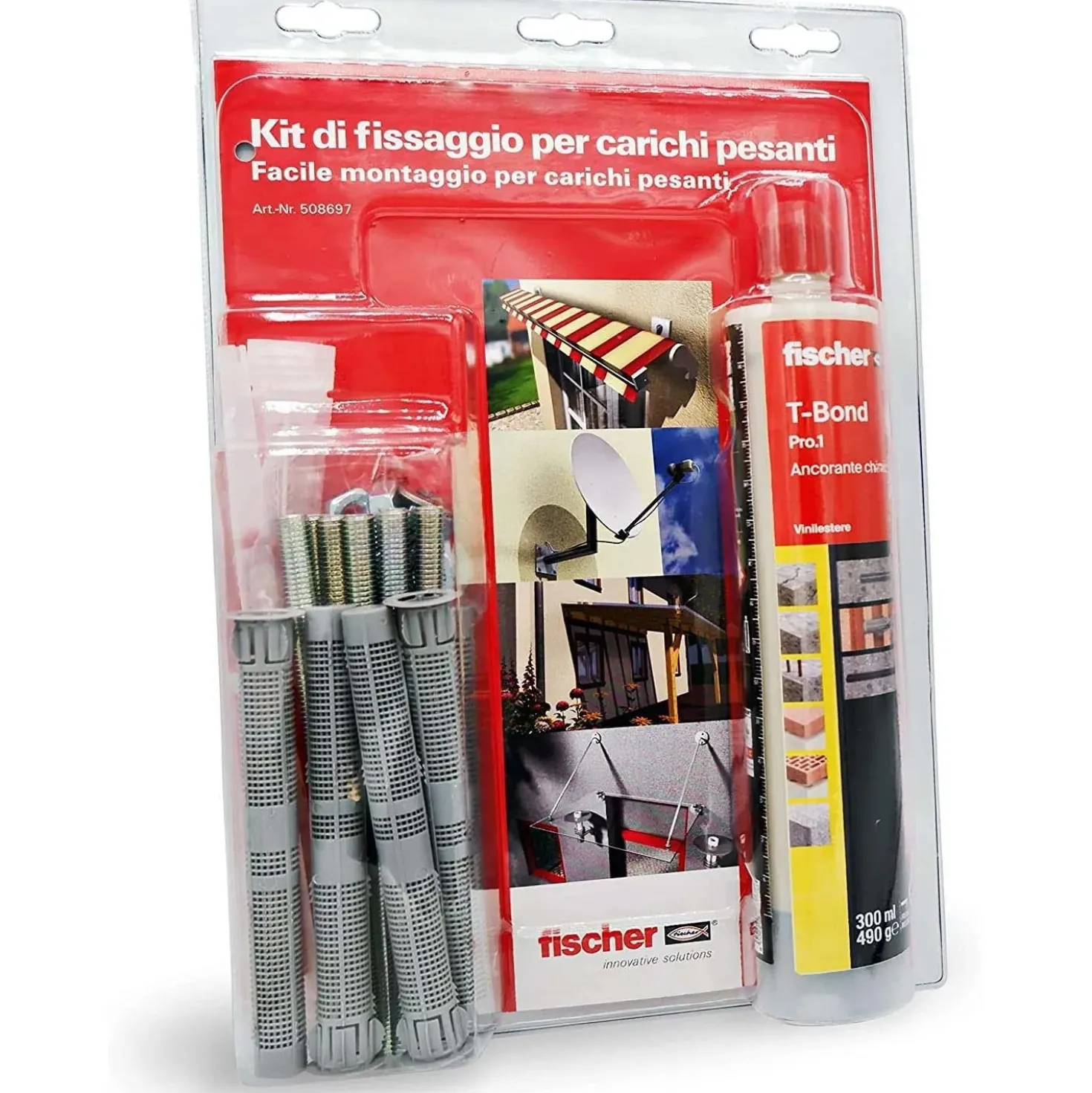 Kit di fissaggio carichi pesanti Fischer T-BOND