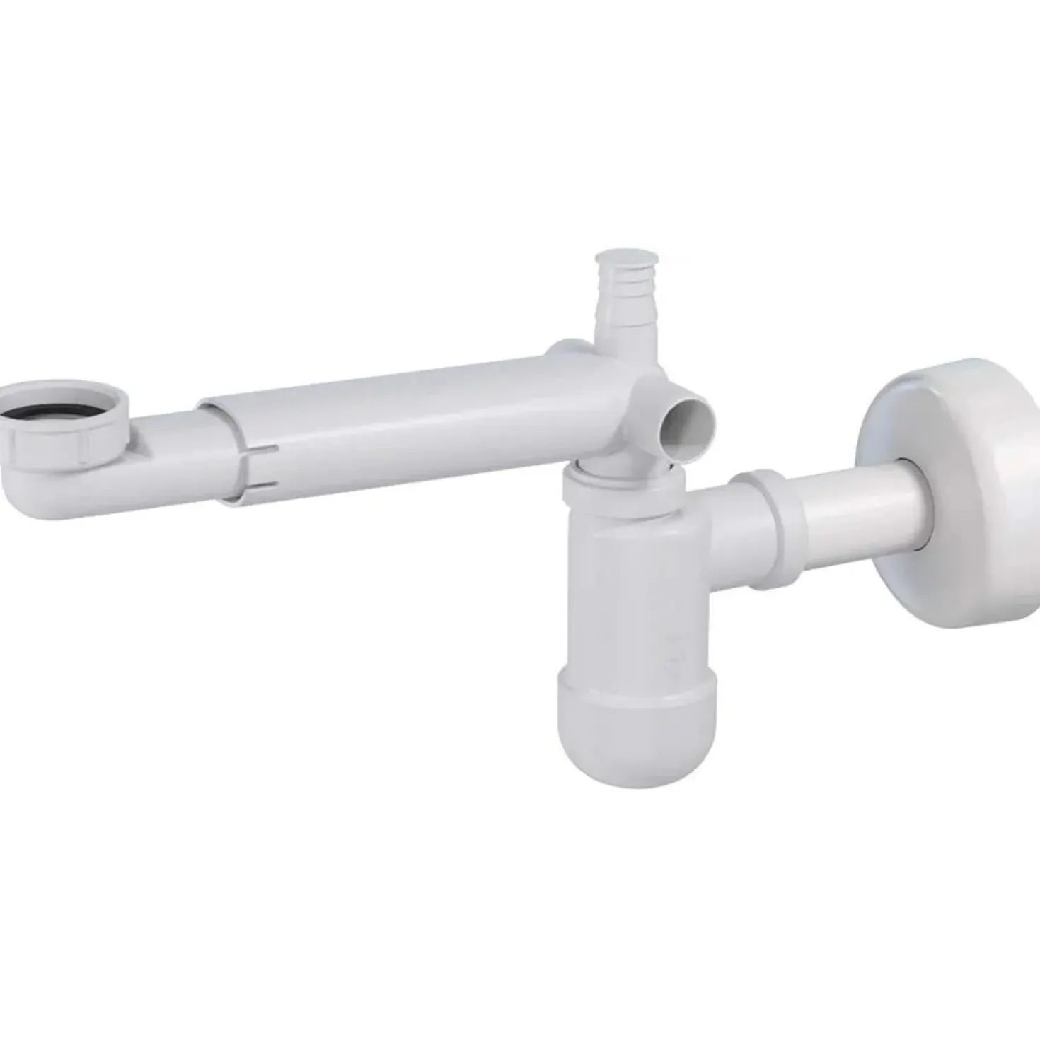 Kit di scarico per lavabo telescopico