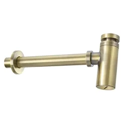 Kit di scarico per lavabo rotondo ottone