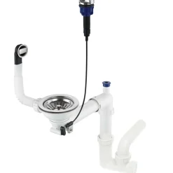 Kit di scarico per lavello in granito 1 vasca acciaio