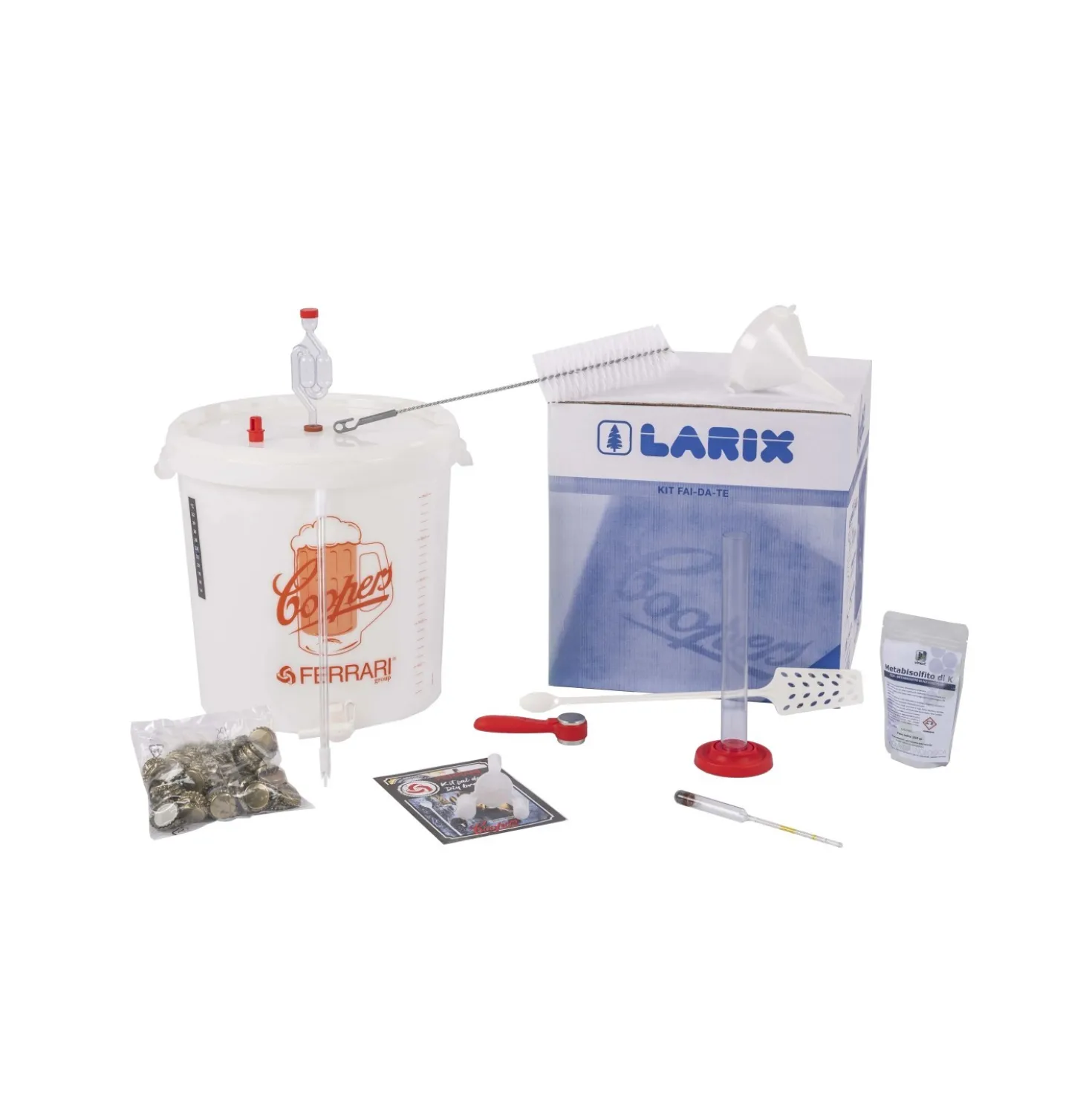 Kit fermentazione birra Coopers eco 1 contenitore