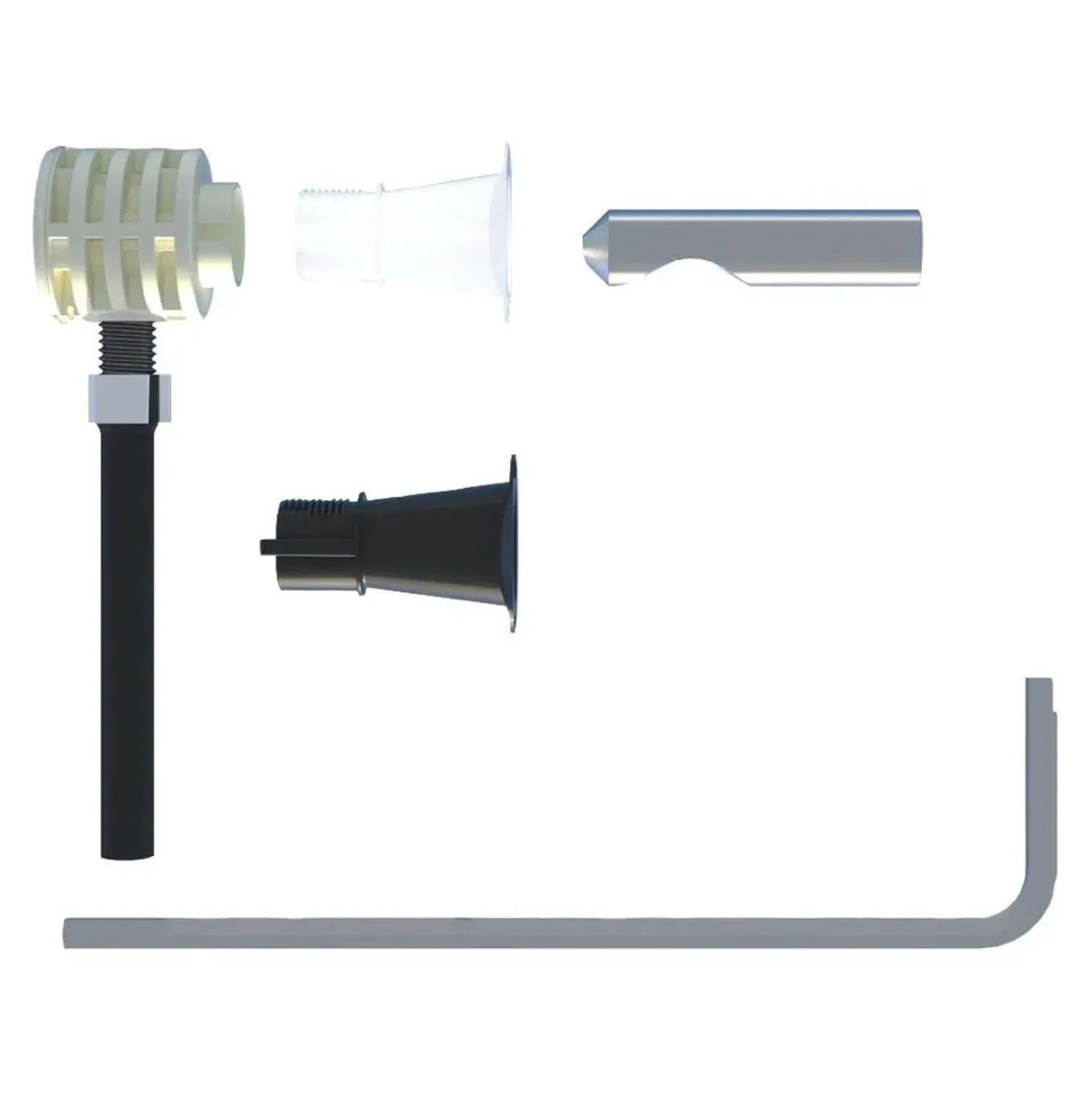 Kit fissaggio per sanitari sospesi Fischer WB9 B TU 400 kg