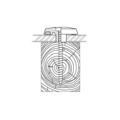Kit fissaggio policarbonato alveolare Onduline sp. 10 mm 10 pz
