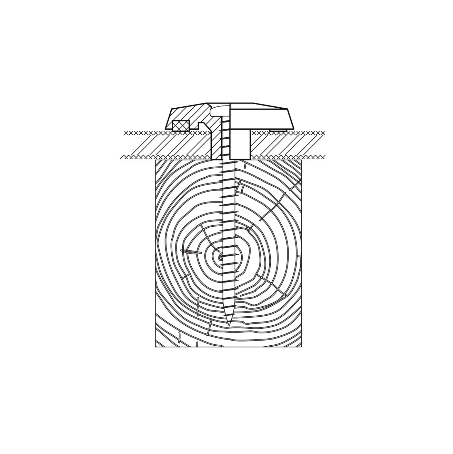 Kit fissaggio policarbonato alveolare Onduline sp 6 mm 10 pz