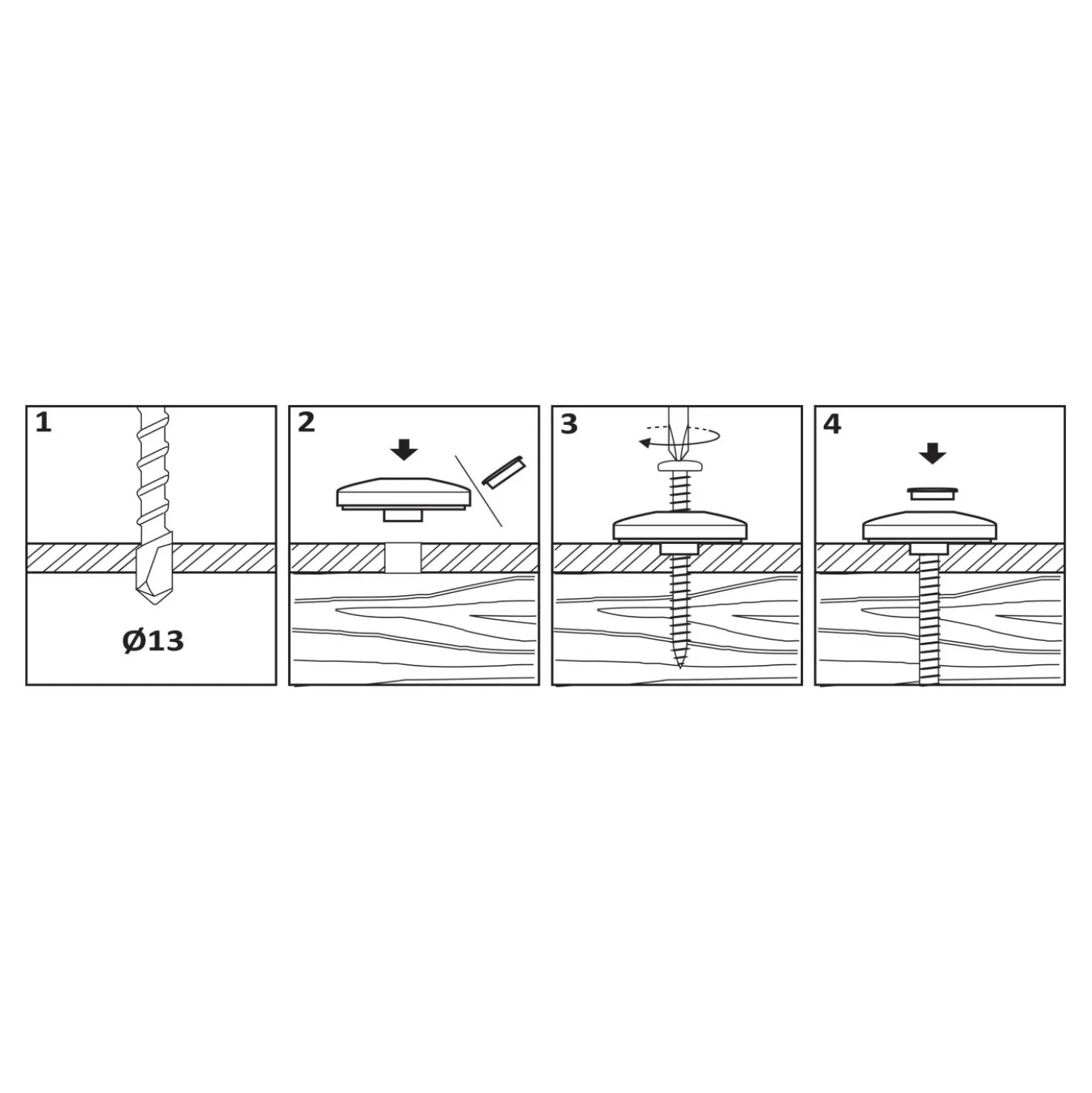 Kit fissaggio policarbonato alveolare Onduline sp 6 mm 10 pz