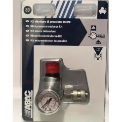Kit riduttore di pressione micro ABAC con attacco 1/4" femmina