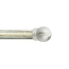 Kit riloga per tende boccia Ø 20-17 mm L 120-210 cm avorio e oro