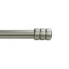 Kit riloga per tende cilindro Ø 20-17 mm L 120-210 cm nichel