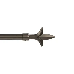 Kit riloga per tende giglio Ø 20-17 mm L 160-300 cm bronzo